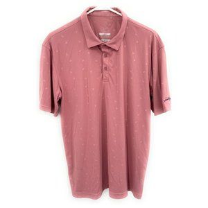Swannies‎ Polo Shirt Mens L Pink Short Sleeve Arrowhead Golf Club